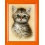 Алмазная вышивка Портрет котенка